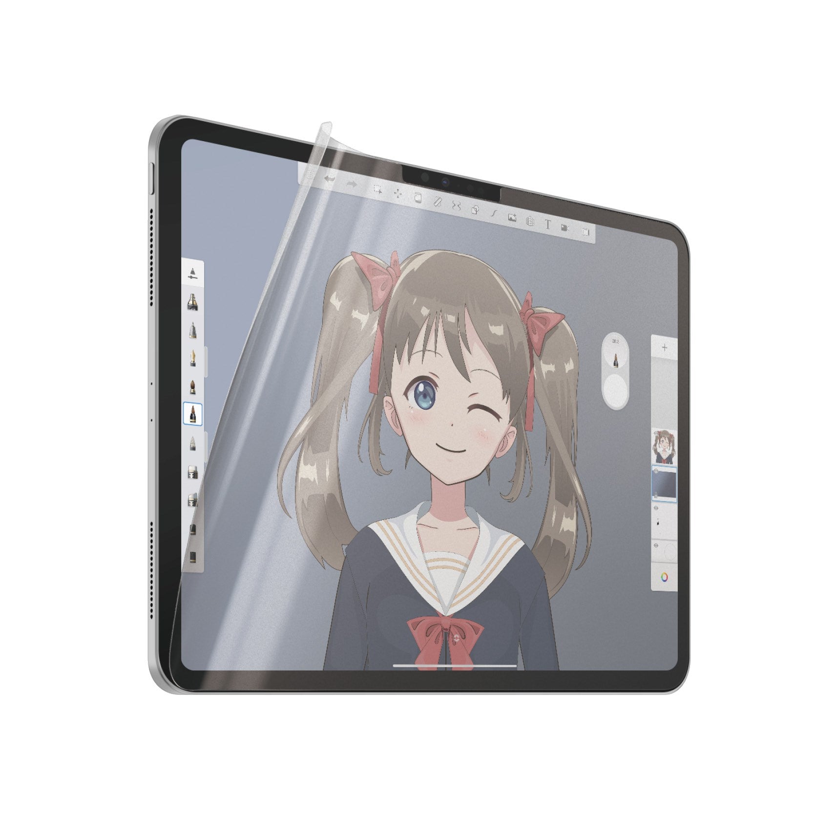 PanzerGlass® GraphicPaper® Displayschutz iPad Pro 11'' (2024) | Ultra-Wide Fit